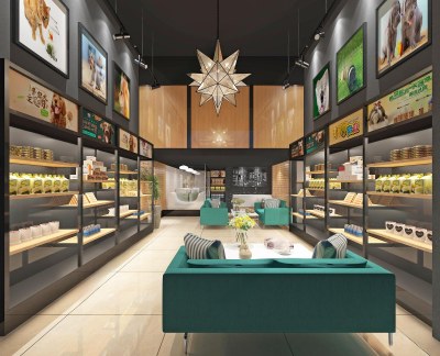 现代宠物零食店3D模型下载
